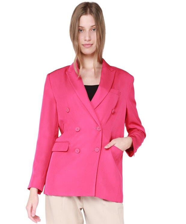 Dex Black Tape Double Breasted Blazer