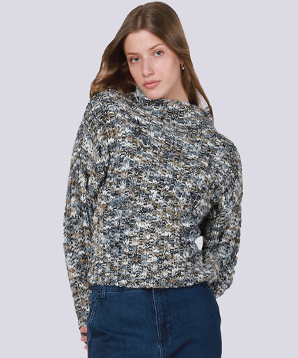 Dex Space Dye Chunky Sweater Image 1