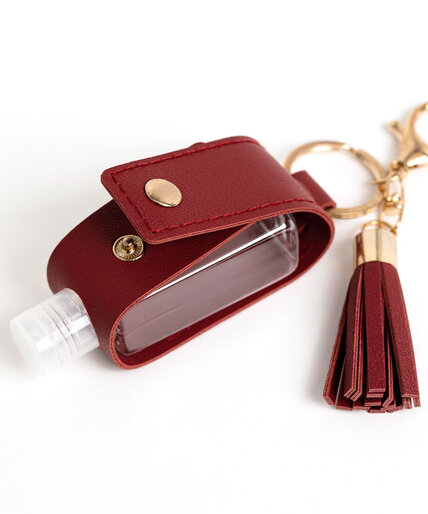 Hand Sanitizer Tassel Keychain Image 2