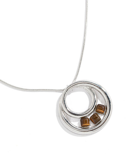 Adjustable Cateye Pendant Necklace Image 1