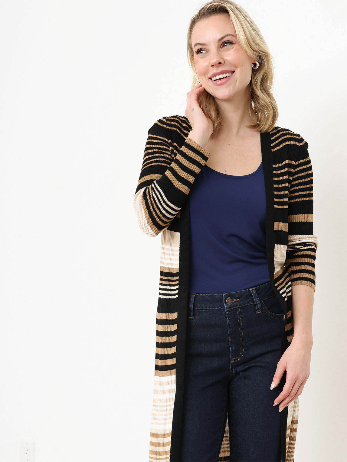 Petite open front cardigan on sale