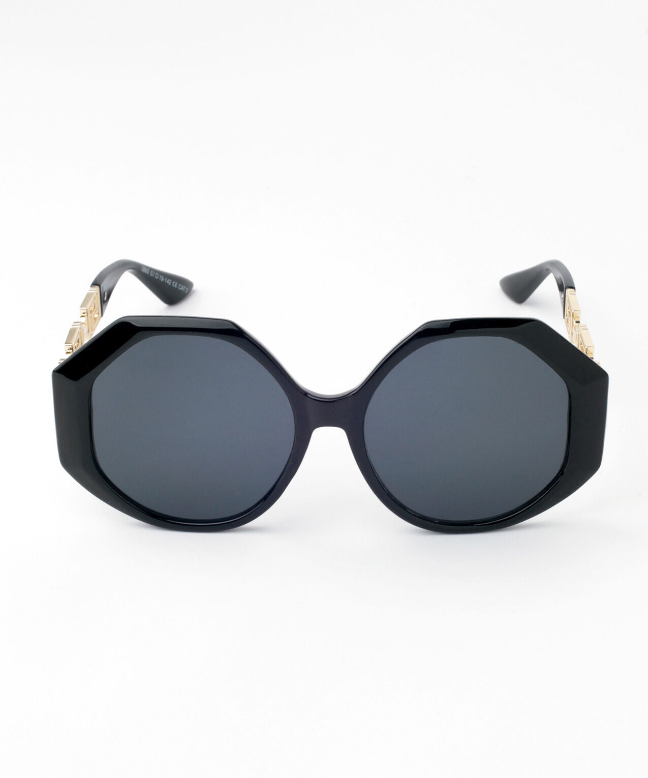 Black octagon on sale sunglasses