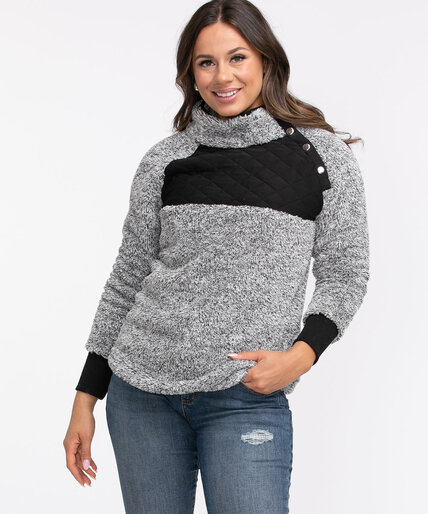 Mid Length Sherpa Pullover Image 1
