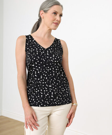 Sleeveless Double V Top by Jules & Leopold Image 3