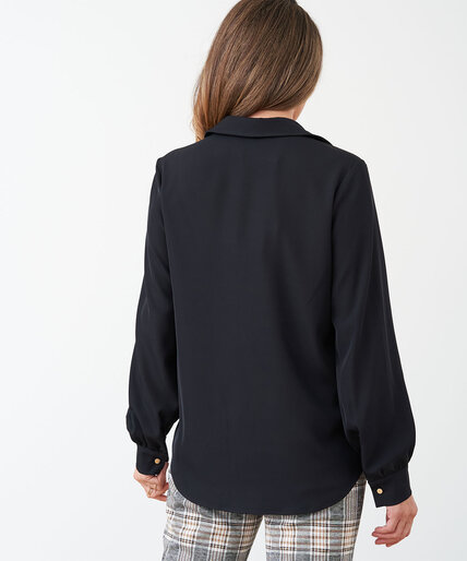 Collared Button Front Shirt Image 4