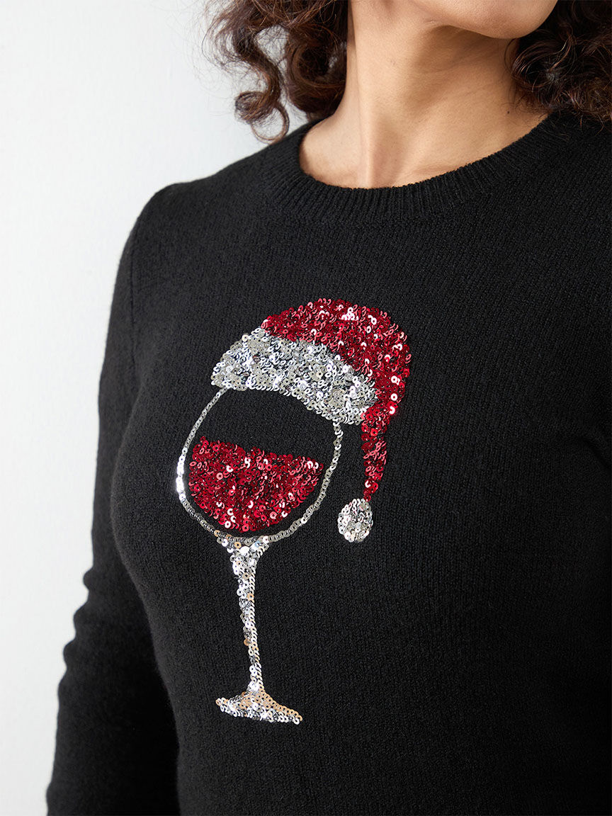 Glitter pullover hotsell