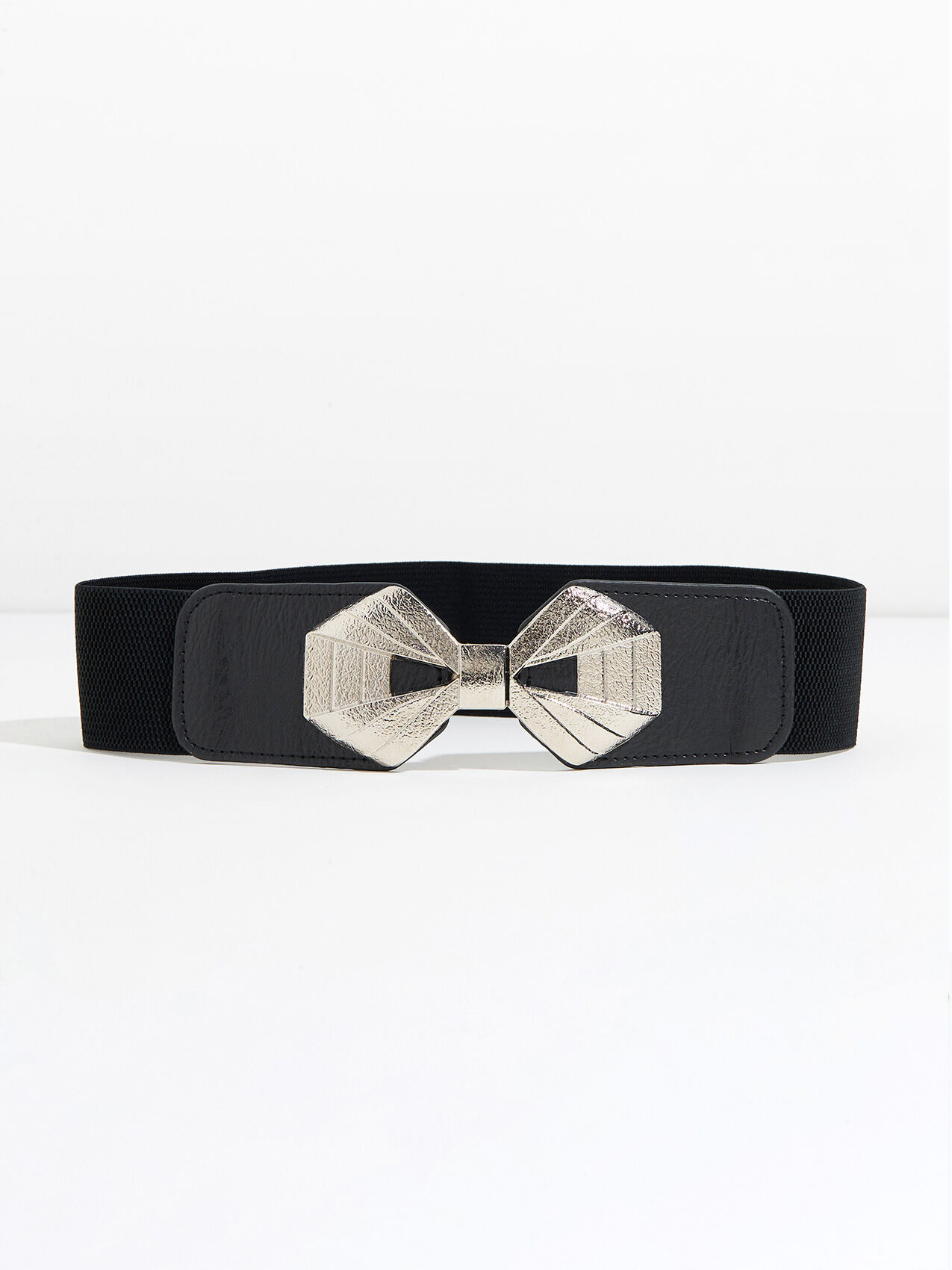 Stretch Belt with Metal Bow Cleo 4000009411