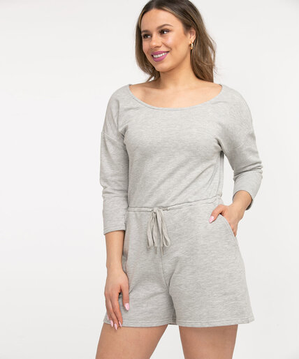 French Terry Lounge Romper Image 1