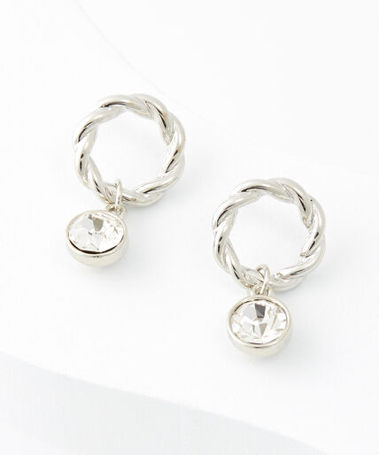 Genuine Crystal Drop Earrings Image 1