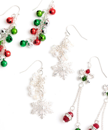 Holiday Drop Earring 3-Pack Image 2