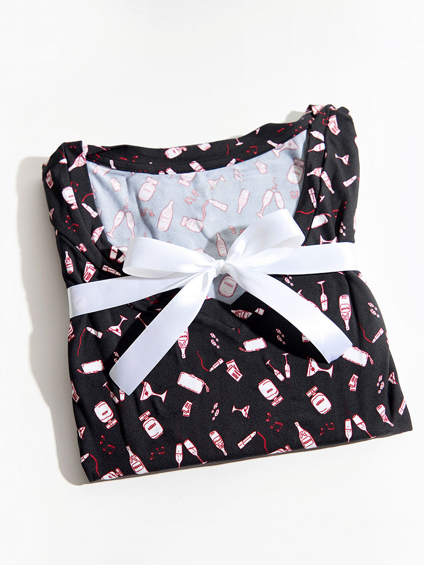 Cleo Soft V Neck Jogger Pajama Set