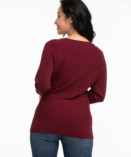 Low Impact V-Neck Sweater Image 3
