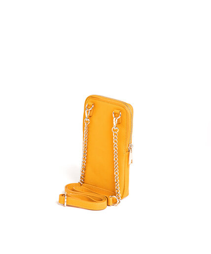 Yellow Phone Crossbody Bag Image 3
