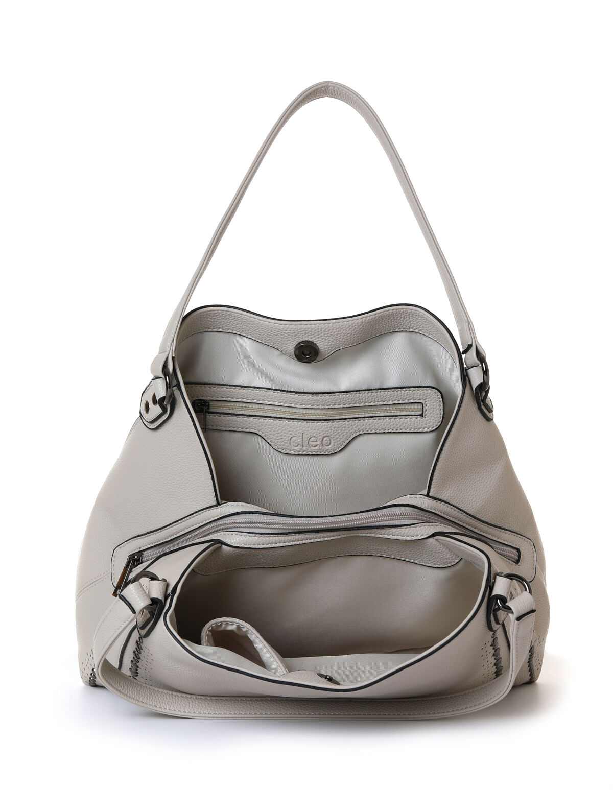 Sand Studded Hobo Handbag Cleo 4000001299