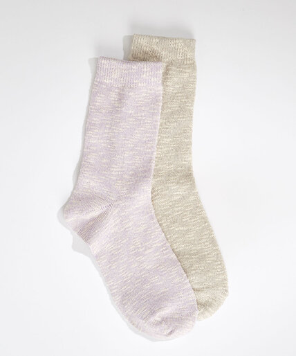 Purple Casual Sock 2-Pack