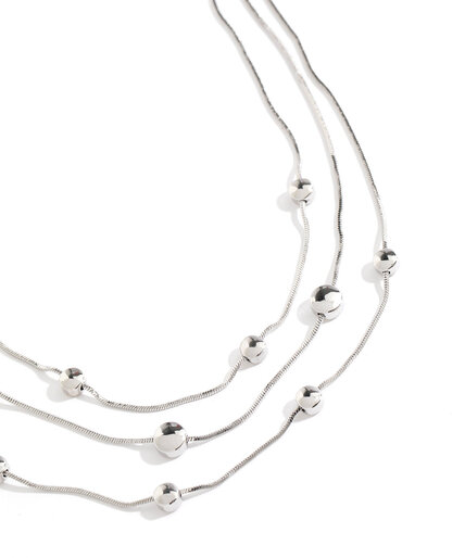 Convertible Silver Necklace Image 2