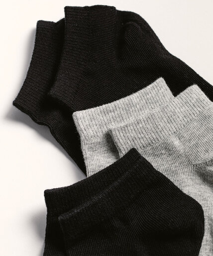 Black/Grey Ankle Sock 3-Pack Image 3