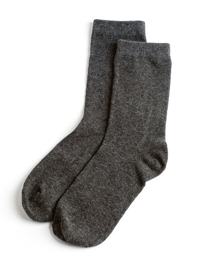 Grey Crew Sock Image 1