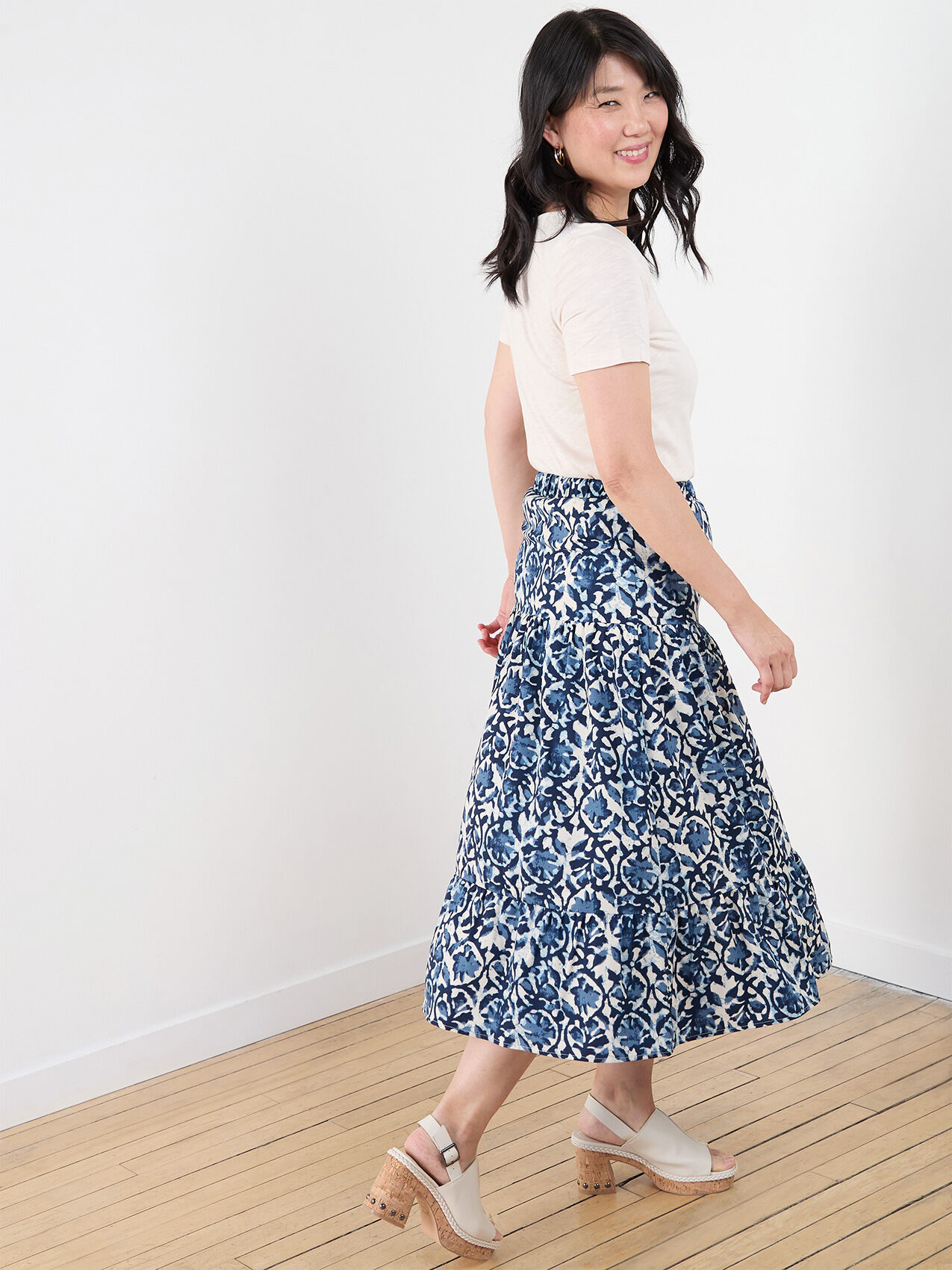 Gauze Peasant Skirt Cleo 4000009939