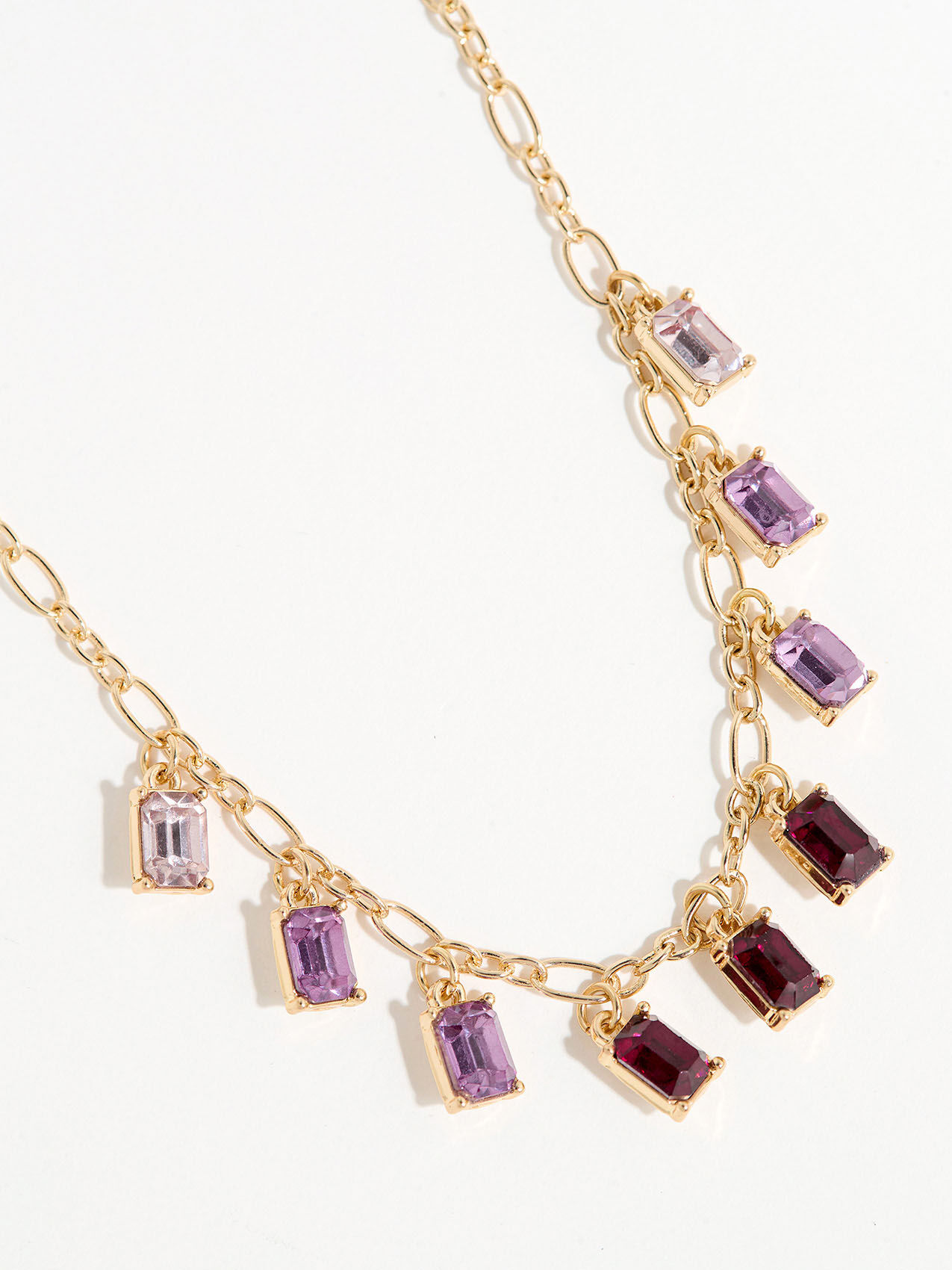 Gold chain with crystals clearance