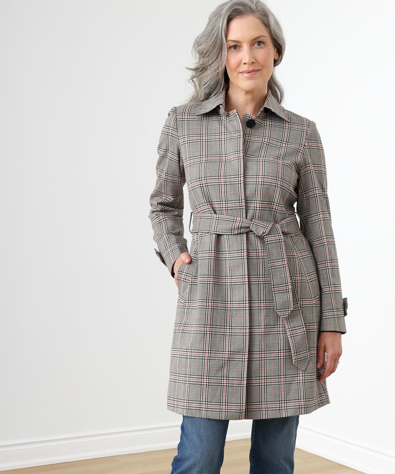 Belted Fall Trench Coat Cleo 4000008568