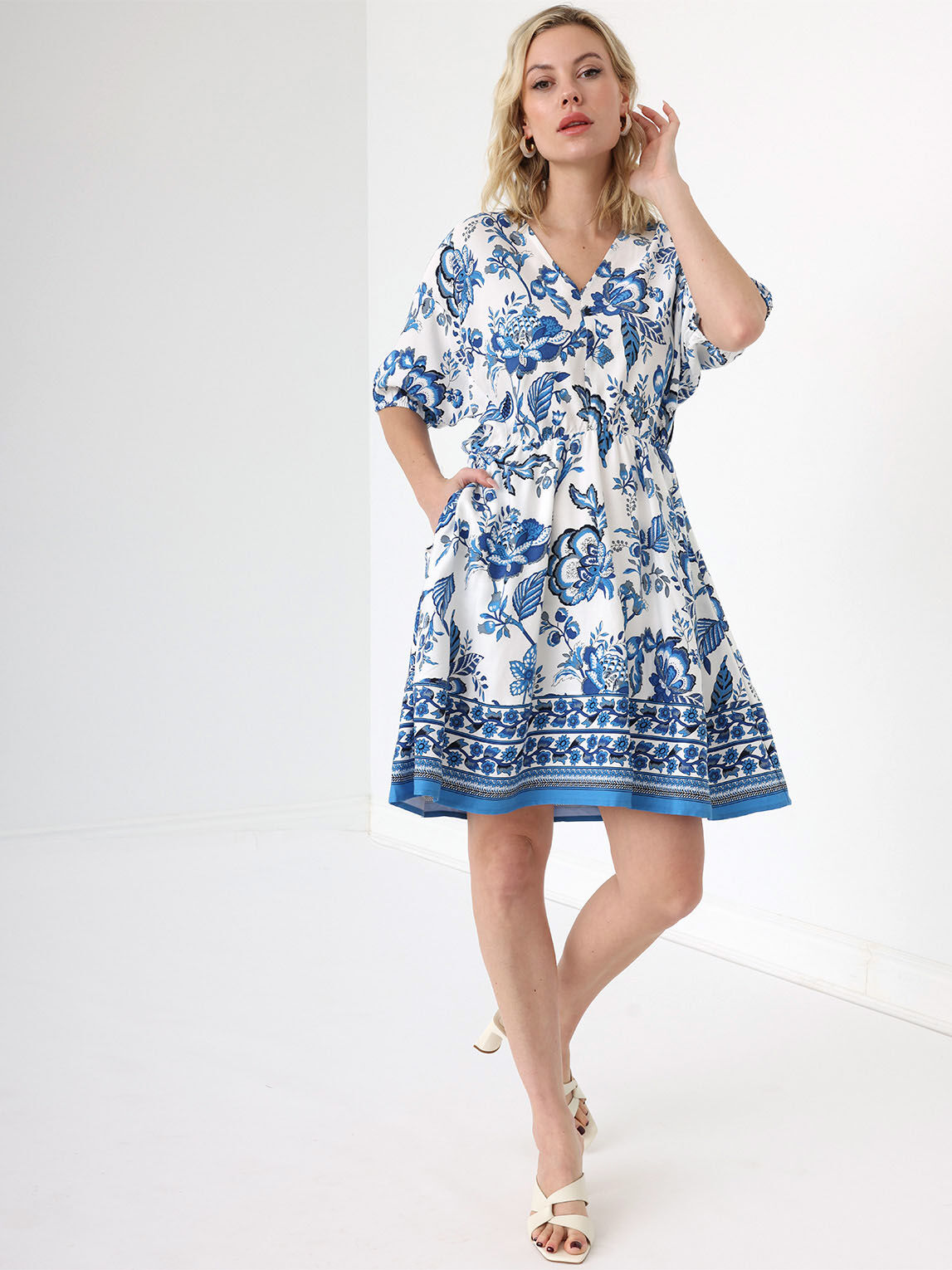 Petite short sleeve dresses on sale
