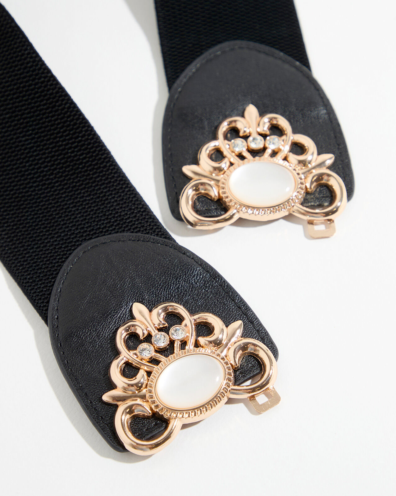 Gold stretch belt shop