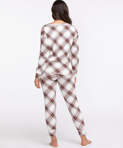 Scoop Neck Jogger Pajama Set Image 5
