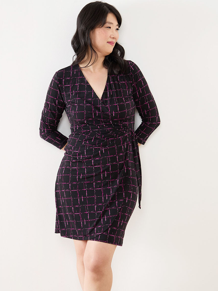 Stretch wrap dress best sale