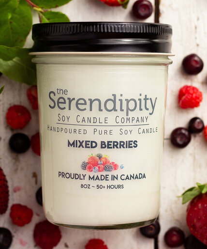 Mixed Berries Soy Candle Image 2