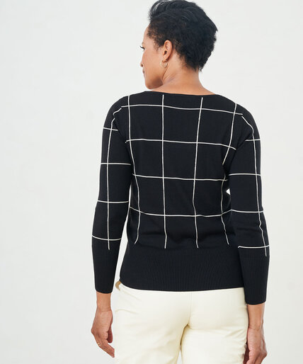Square Neck Sweater Image 3
