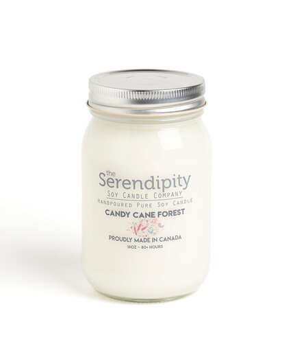 Candy Cane Forest Soy Candle Image 3