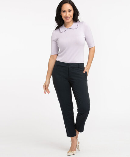 Low Impact Classic Chino Ankle Pant Image 2