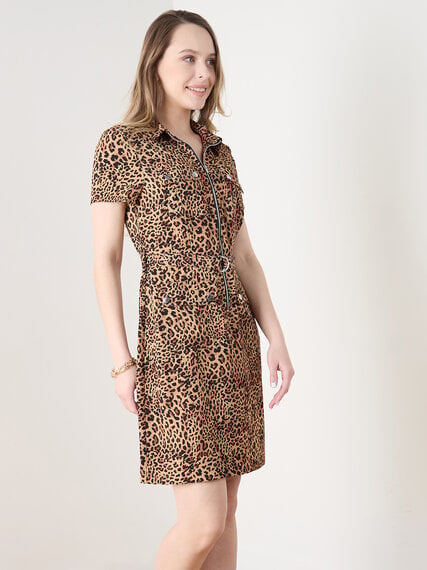 Petite Safari Dress Image 3