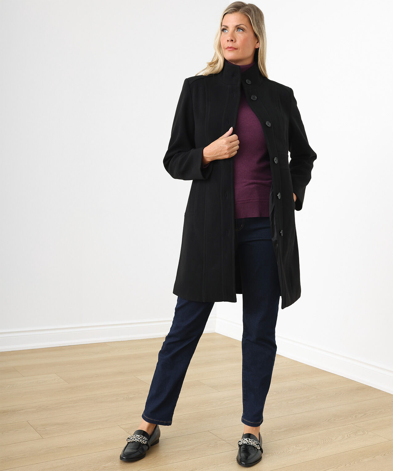 New look tailored coat discount