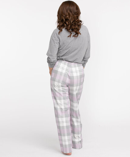 Scoop Neck Wide Leg Pajama Set Image 4