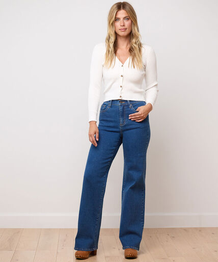 Lily Wide Classic Yoga Jeans Image 1