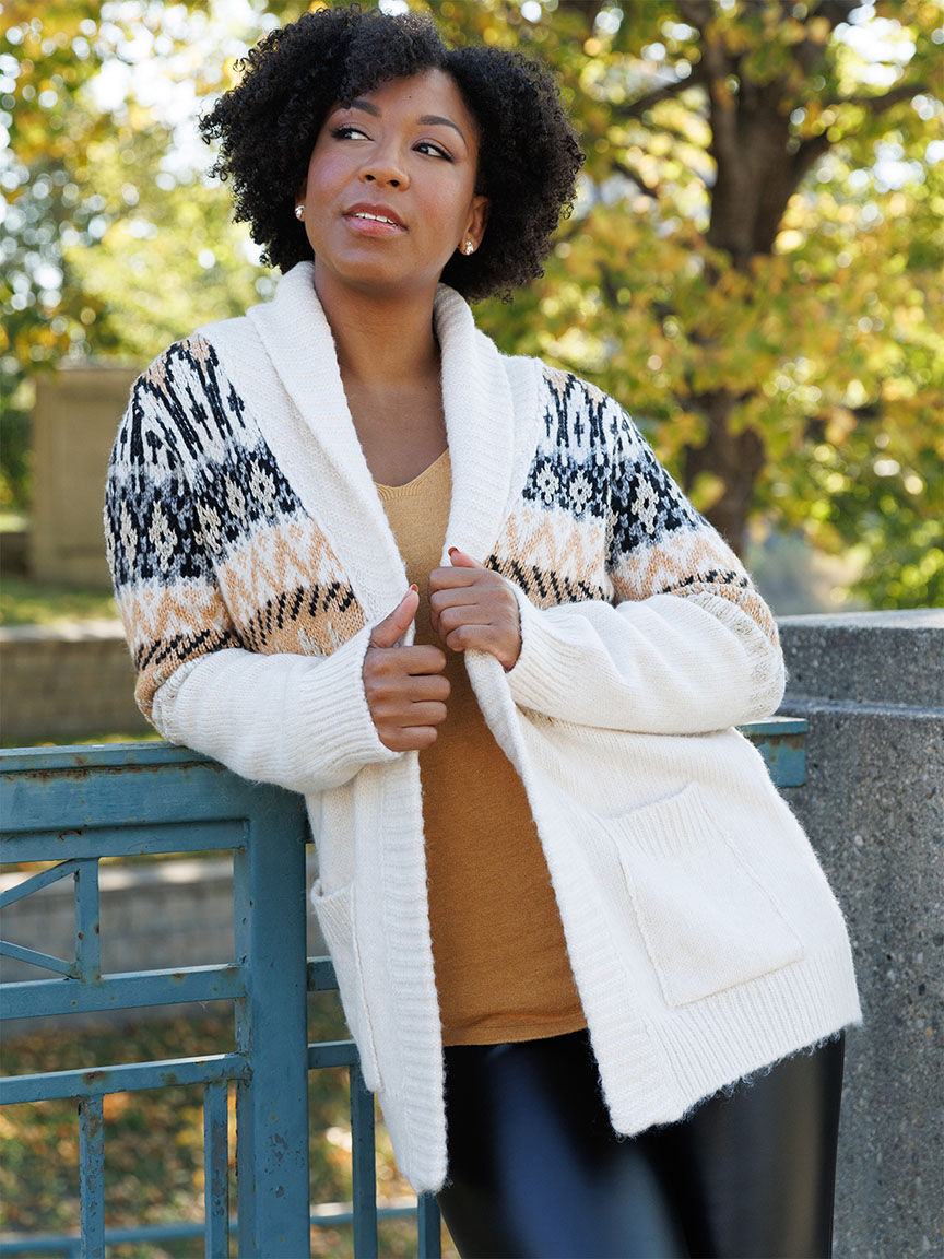 Girls fair isle sweater dress deals