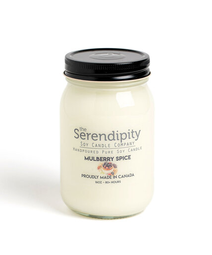Mulberry Spice Soy Candle Image 3