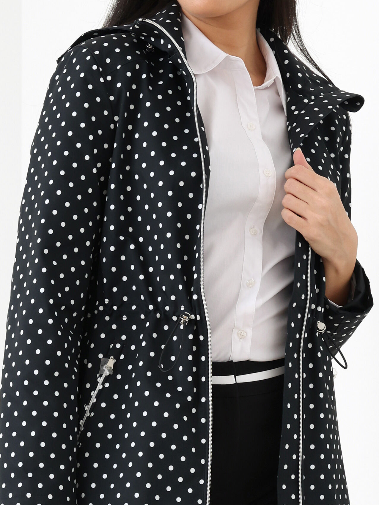 Anorak Coat with Removable Hood Cleo 4000009334