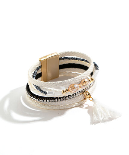Mult-Strand Snap Bracelet Image 1