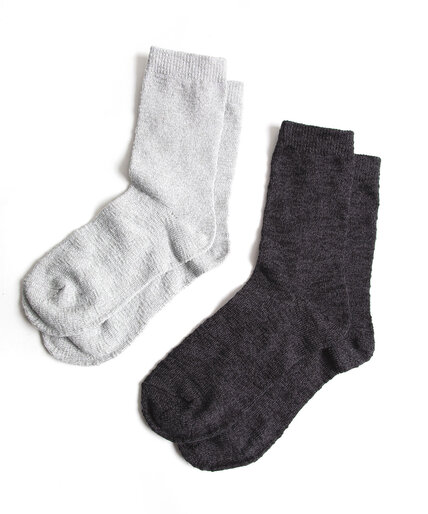 Grey Casual Sock 2-Pack