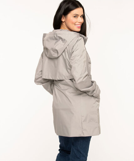 Hooded Windshell Coat Image 3