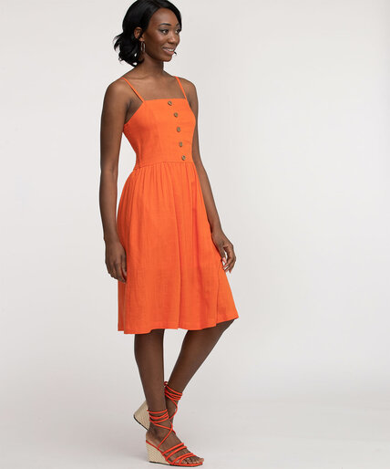 Strappy Fit & Flare Dress Image 2