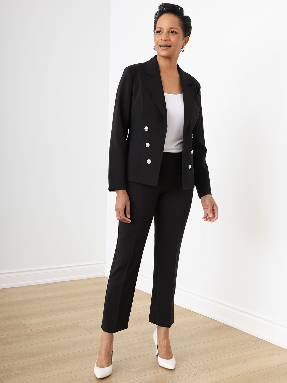 Black Military Blazer