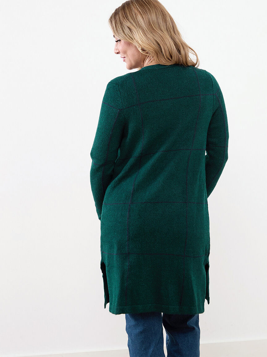 Open front cardigan petite best sale