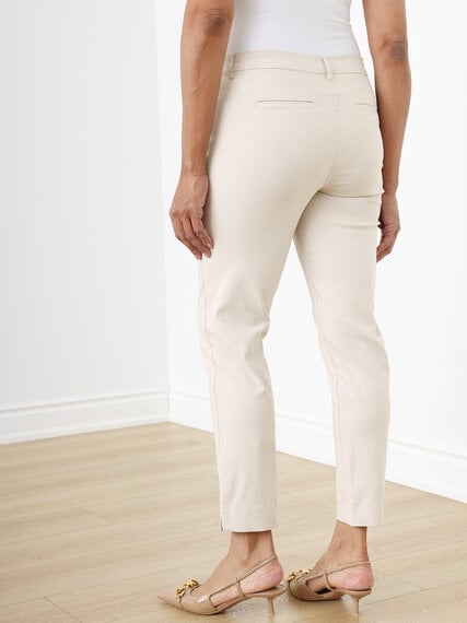 Christy Slim Ankle Pant in Microtwill Image 3