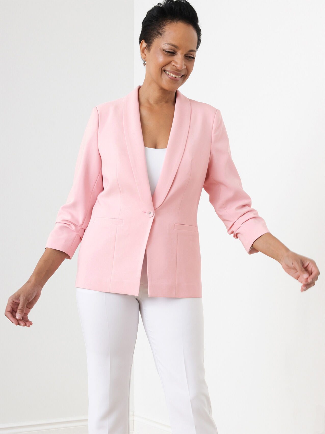 Fuchsia blazer clearance