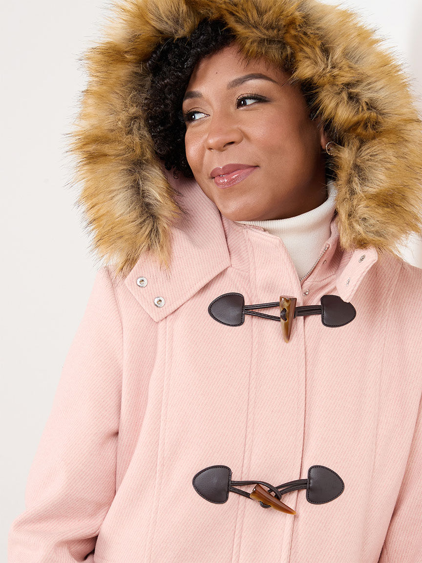 Petite Hooded Duffle Coat Cleo 4000010582