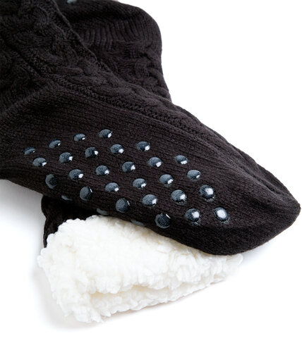 Textured Slipper Socks Image 2
